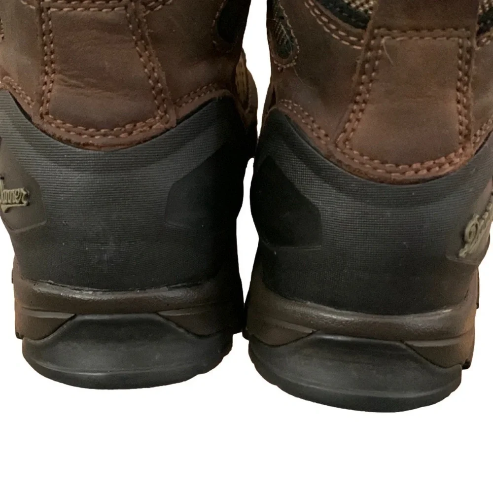 Danner Mens Gore Tex 5.5” Hiking Boots, Size 9.5 EE, Brown & Olive